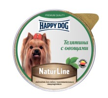 Happy dog паштет  "Телятина с овощами" 100 г