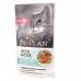 Purina Pro Plan (паучи) для взрослых кошек с чувствительным пищеварением или с особыми предпочтениями в еде, с океанической рыбой в соусе