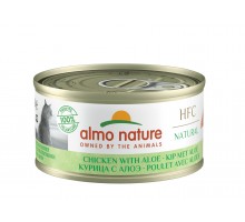 Almo Nature (консервы) низкокалорийные консервы для Кошек "Курица с алоэ"