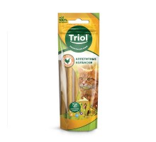 Triol (лакомства) аппетитные колбаски из курицы с треской для кошек 40 г