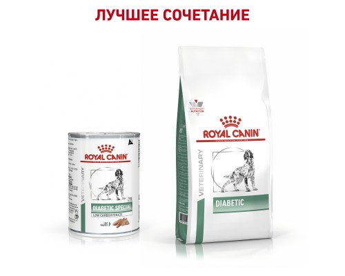 Royal Canin (вет. паучи) консервы для собак при сахарном диабете 410 г