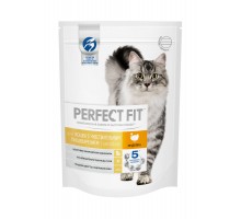 Корм Perfect Fit сухой, для кошек с чувствительным пищеварением с индейкой 1,2 кг