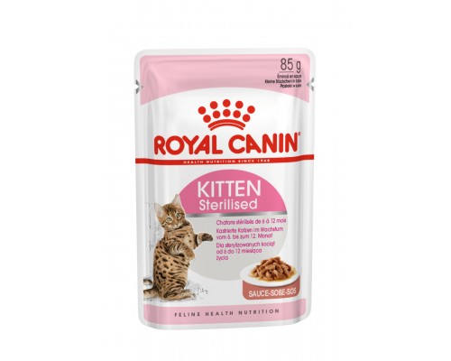 Royal Canin кусочки в соусе для котят с момента операции до 12 месяцев 85 г