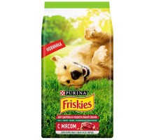 Корм Friskies сухой корм для взрослых собак, с мясом 10 кг