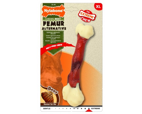 Nylabone бедренная кость экстра-жесткая, аромат говядины, XL 260 г