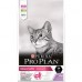 Корм Purina Pro Plan для взрослых кошек с чувствительным пищеварением или особыми предпочтениями в еде, с высоким содержанием индейки 3 кг