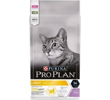 Корм Purina Pro Plan для взрослых кошек с избыточным весом и склонных к полноте, с высоким содержанием индейки 1,5 кг