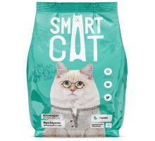 Корм Smart Cat для стерилизованных кошек, с курицей 5 кг