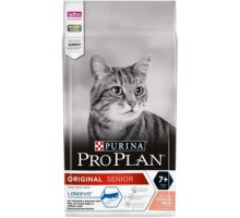 Корм Purina Pro Plan для кошек старше 7 лет, с высоким содержанием лосося 400 г