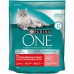 Корм Purina One сухой корм  для стерилизованных кошек и кастрированных котов, с высоким содержанием лосося и пшеницей 1,5 кг