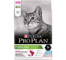 Корм Purina Pro Plan для стерилизованных кошек и кастрированных котов, с высоким содержанием трески и c форелью 400 г